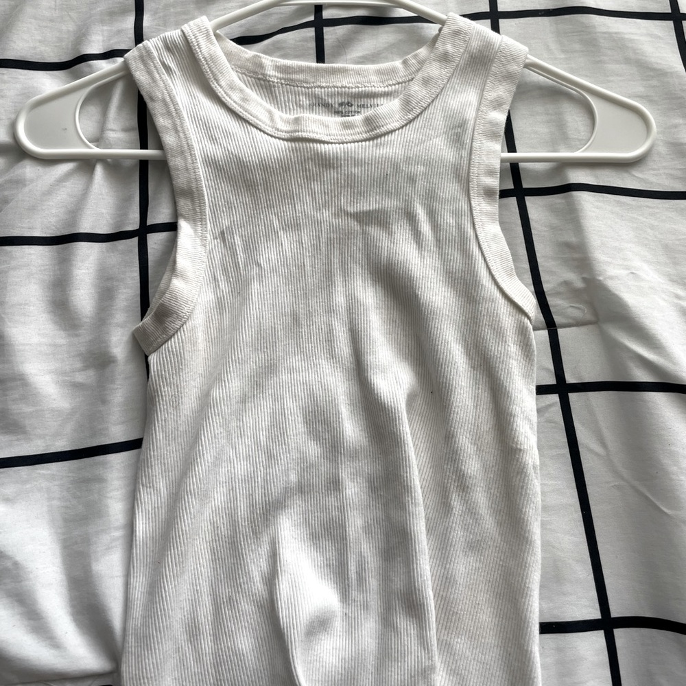 Brandy Mellville White Tee sized small